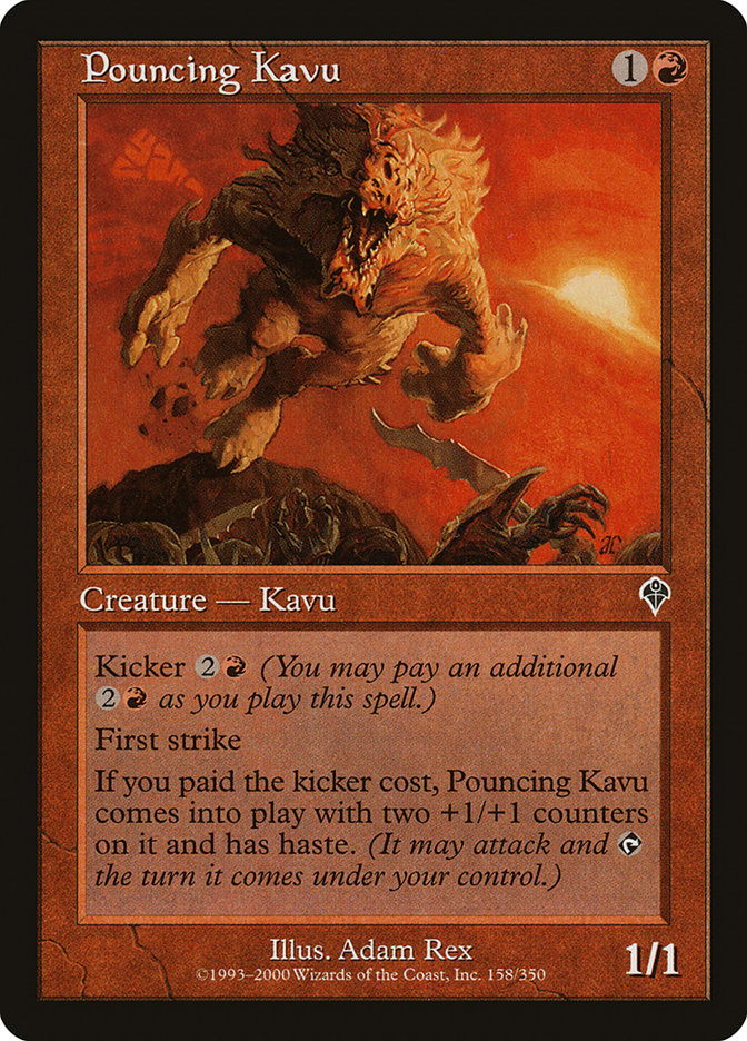 Pouncing Kavu [Invasion] | Gate City Games LLC