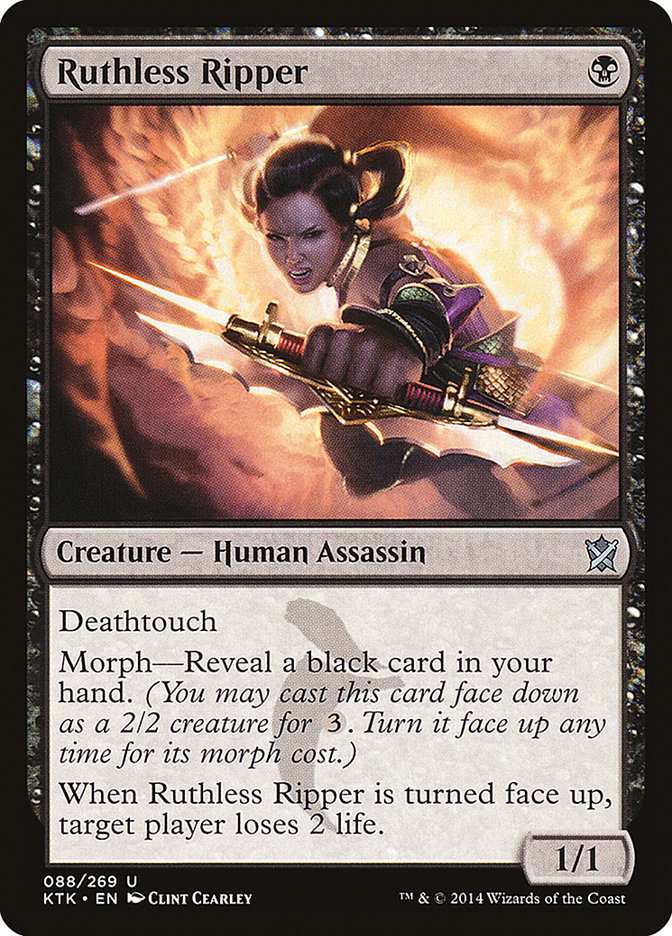 Ruthless Ripper [Khans of Tarkir] | Gate City Games LLC