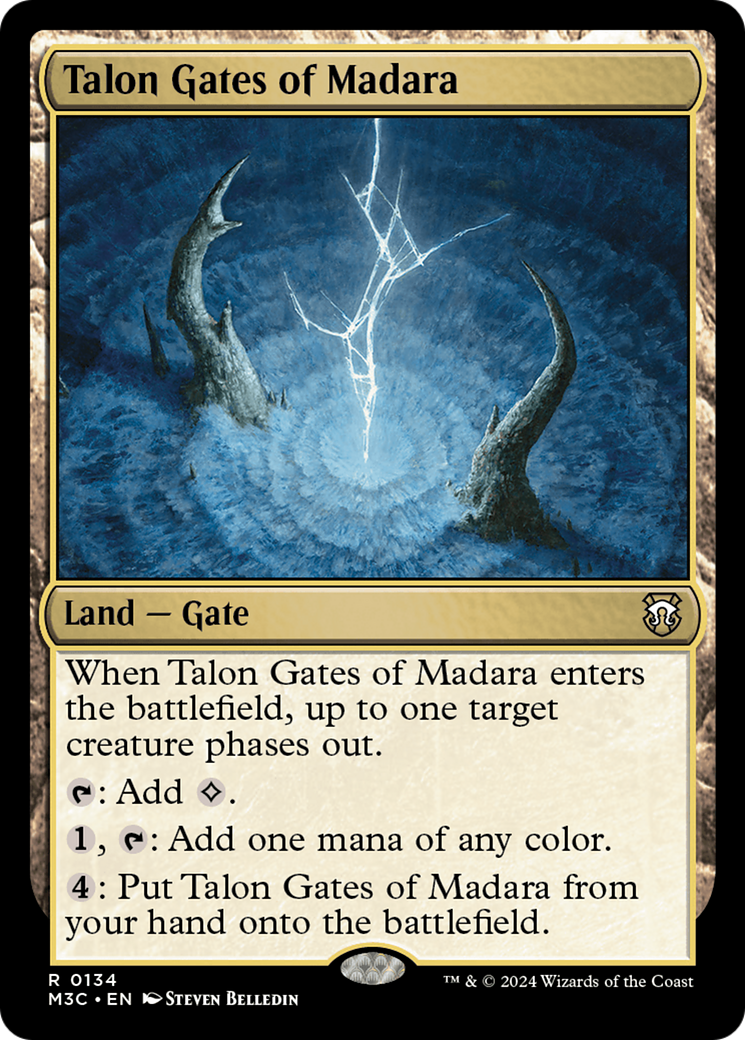 Talon Gates of Madara (Extended Art) (Ripple Foil) [Modern Horizons 3 Commander] | Gate City Games LLC