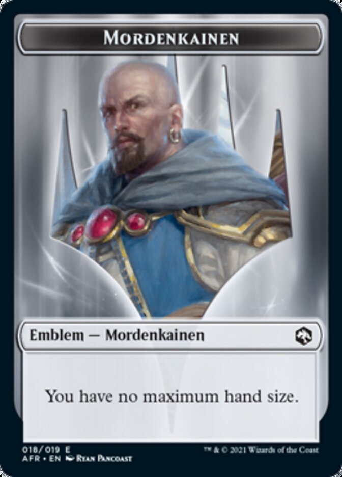 Devil // Mordenkainen Emblem Double-Sided Token [Dungeons & Dragons: Adventures in the Forgotten Realms Tokens] | Gate City Games LLC
