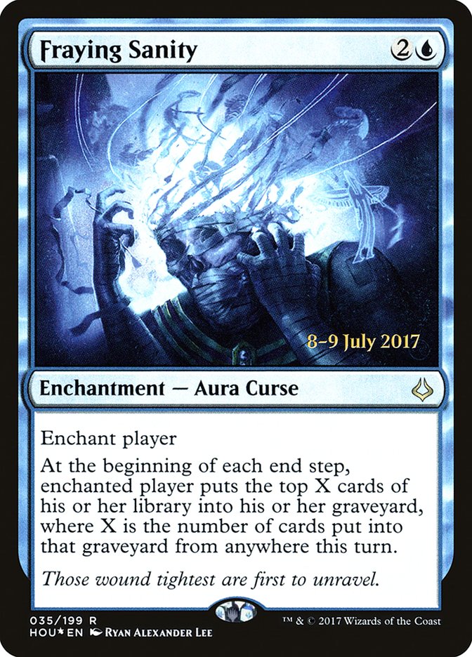 Fraying Sanity [Hour of Devastation Prerelease Promos] | Gate City Games LLC