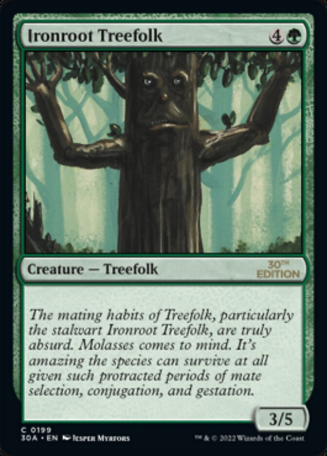 Ironroot Treefolk [30th Anniversary Edition] | Gate City Games LLC