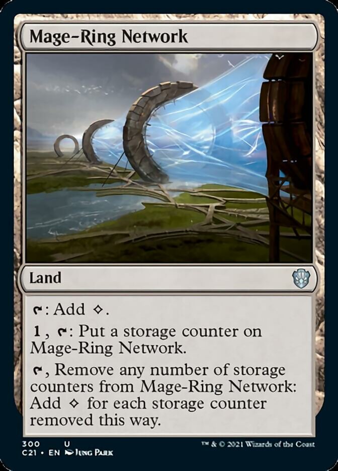 Mage-Ring Network [Commander 2021] | Gate City Games LLC