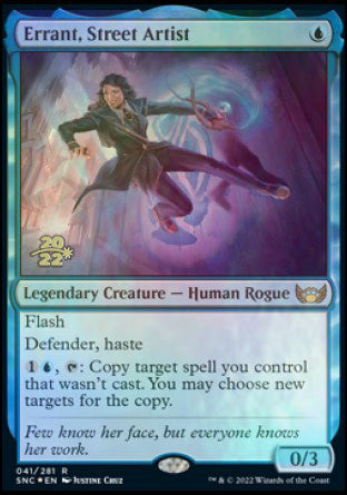 Errant, Street Artist [Streets of New Capenna Prerelease Promos] | Gate City Games LLC
