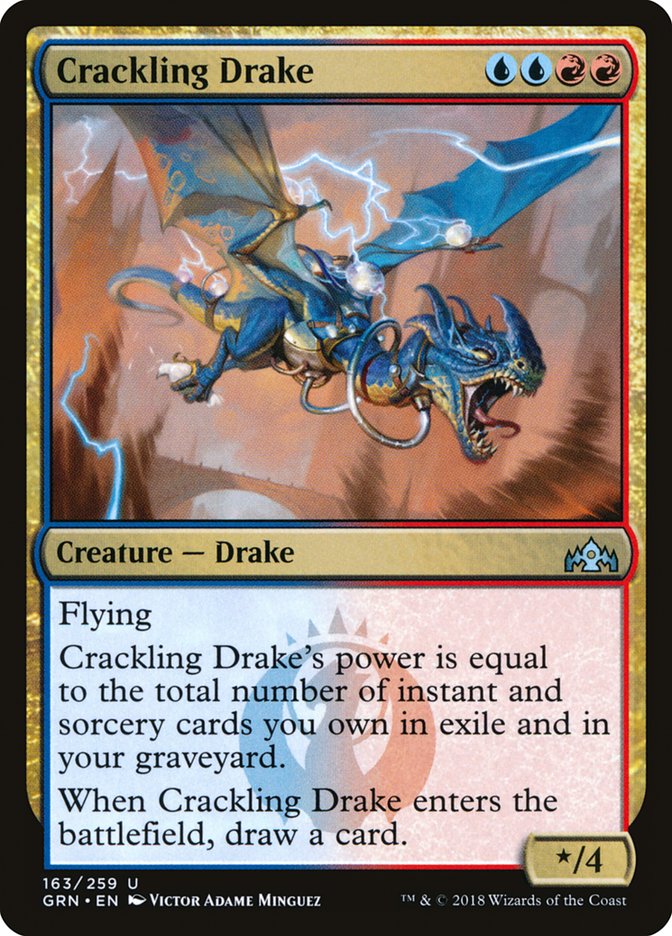 Crackling Drake [Guilds of Ravnica] | Gate City Games LLC