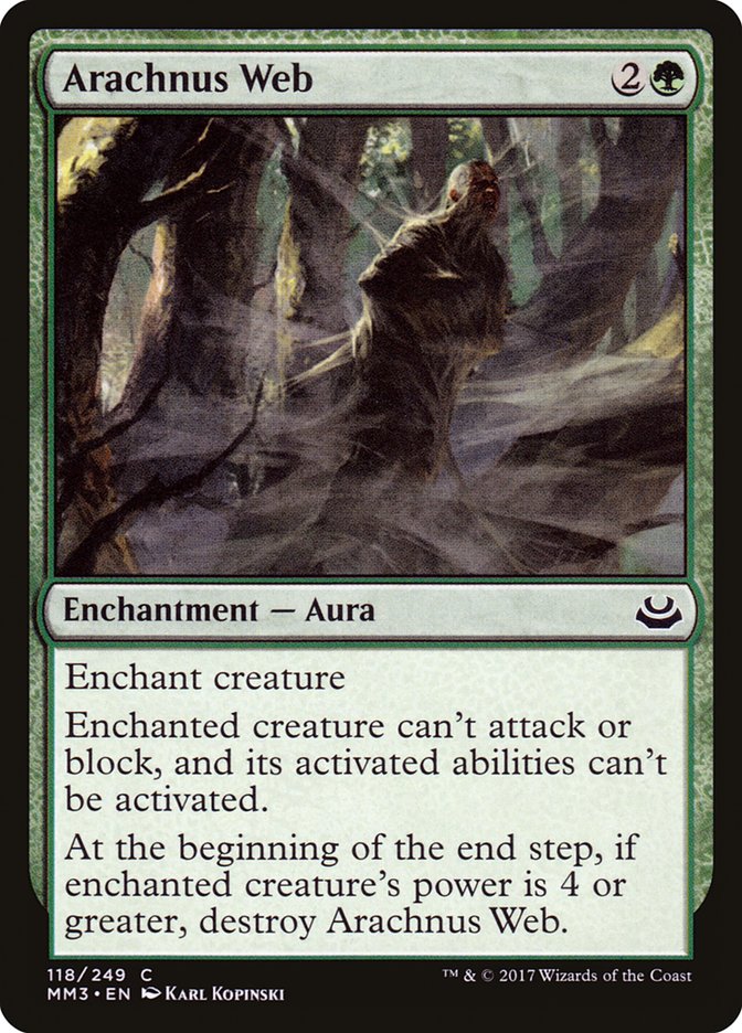 Arachnus Web [Modern Masters 2017] | Gate City Games LLC