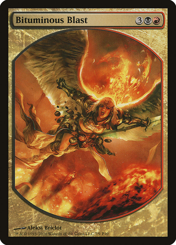 Bituminous Blast [Magic Player Rewards 2010] | Gate City Games LLC
