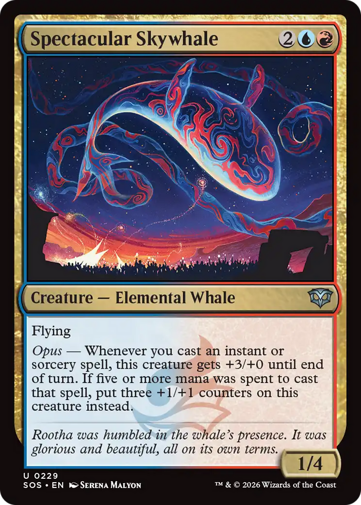 Spectacular Skywhale [Secrets of Strixhaven] | Gate City Games LLC