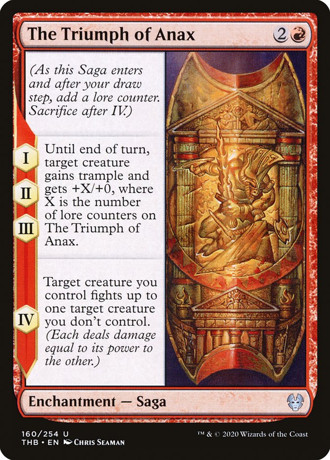 The Triumph of Anax [Theros Beyond Death] | Gate City Games LLC