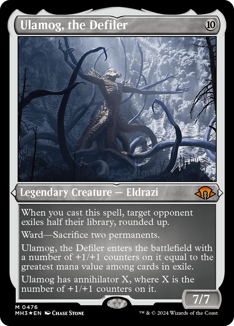 Ulamog, the Defiler (Foil Etched) [Modern Horizons 3] | Gate City Games LLC