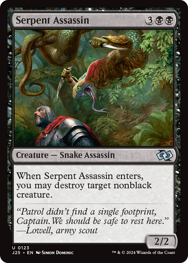Serpent Assassin [Foundations Jumpstart] | Gate City Games LLC