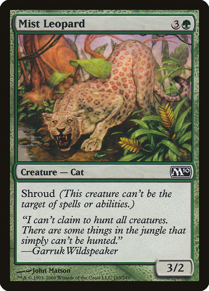 Mist Leopard [Magic 2010] | Gate City Games LLC