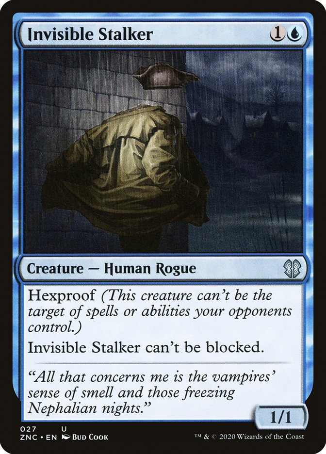 Invisible Stalker [Zendikar Rising Commander] | Gate City Games LLC
