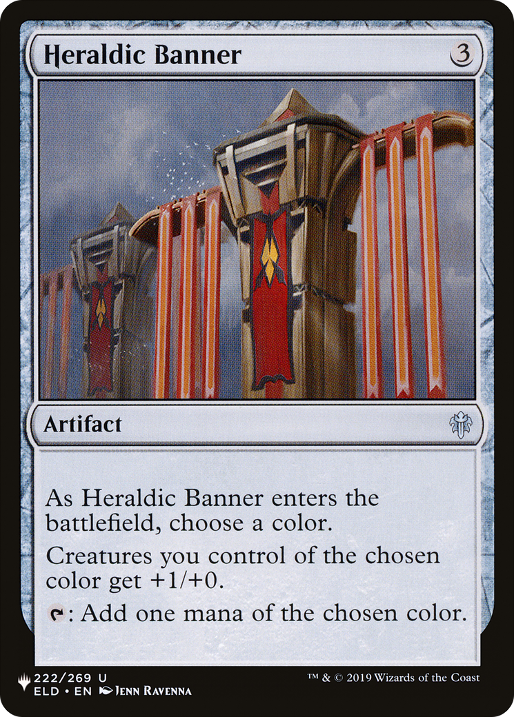 Heraldic Banner [The List Reprints] | Gate City Games LLC