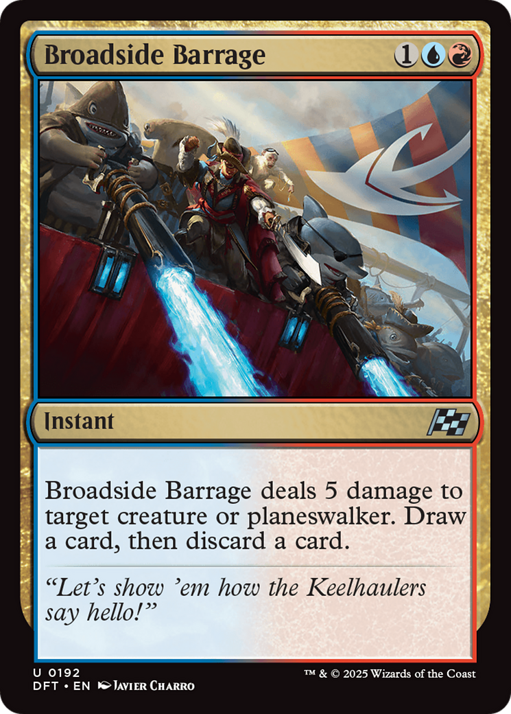 Broadside Barrage [Aetherdrift] | Gate City Games LLC