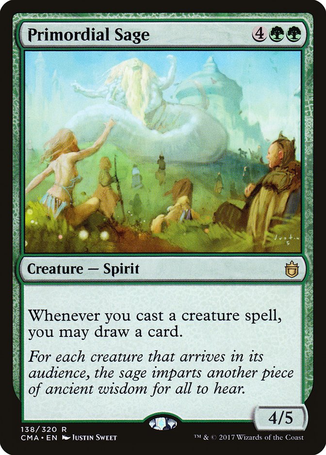 Primordial Sage [Commander Anthology] | Gate City Games LLC