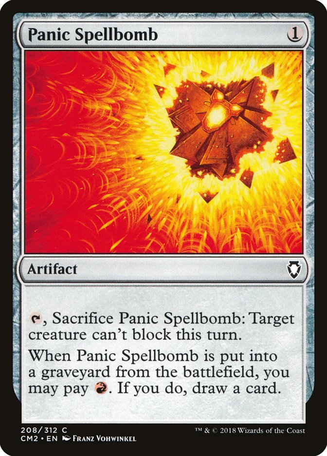Panic Spellbomb [Commander Anthology Volume II] | Gate City Games LLC