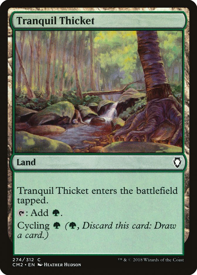 Tranquil Thicket [Commander Anthology Volume II] | Gate City Games LLC