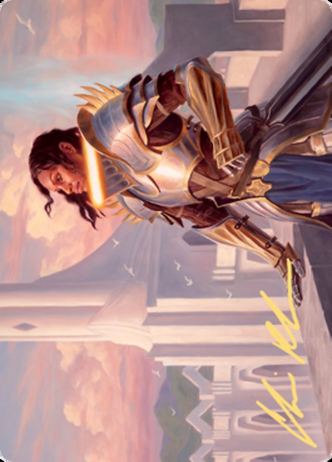Tazri, Beacon of Unity Art Card [Zendikar Rising Art Series] | Gate City Games LLC