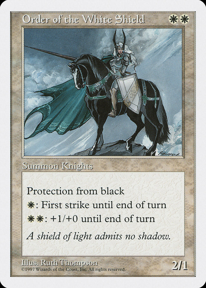 Order of the White Shield [Fifth Edition] | Gate City Games LLC