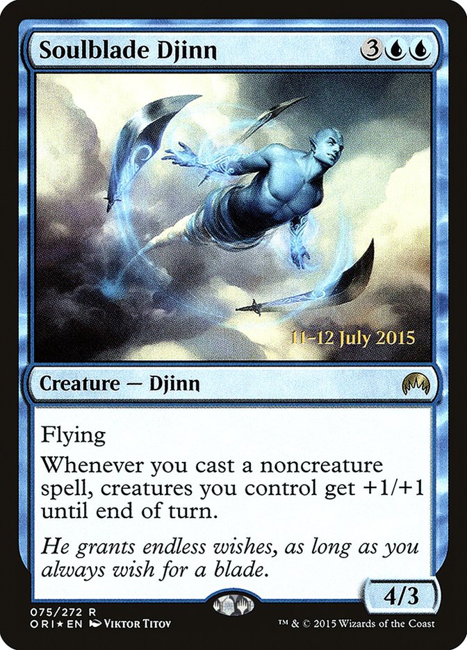 Soulblade Djinn [Magic Origins Prerelease Promos] | Gate City Games LLC