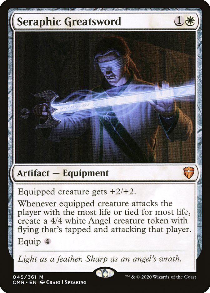 Seraphic Greatsword [Commander Legends] | Gate City Games LLC