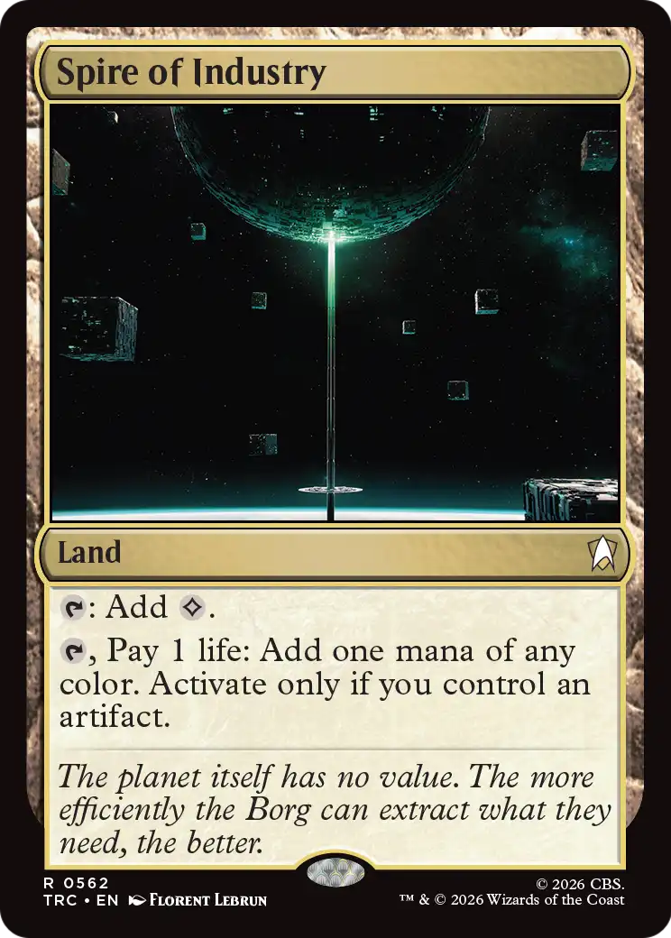 Spire of Industry (Surge Foil) [Star Trek Commander] | Gate City Games LLC