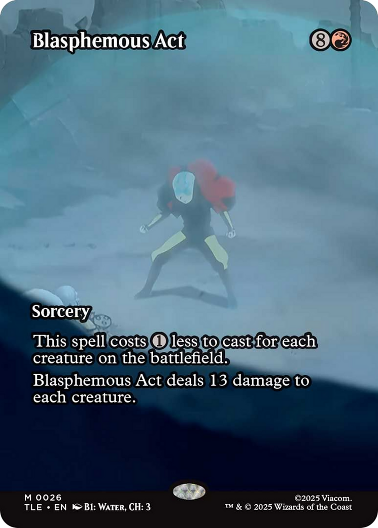 Blasphemous Act (Borderless) [Avatar: The Last Airbender: Eternal-Legal] | Gate City Games LLC