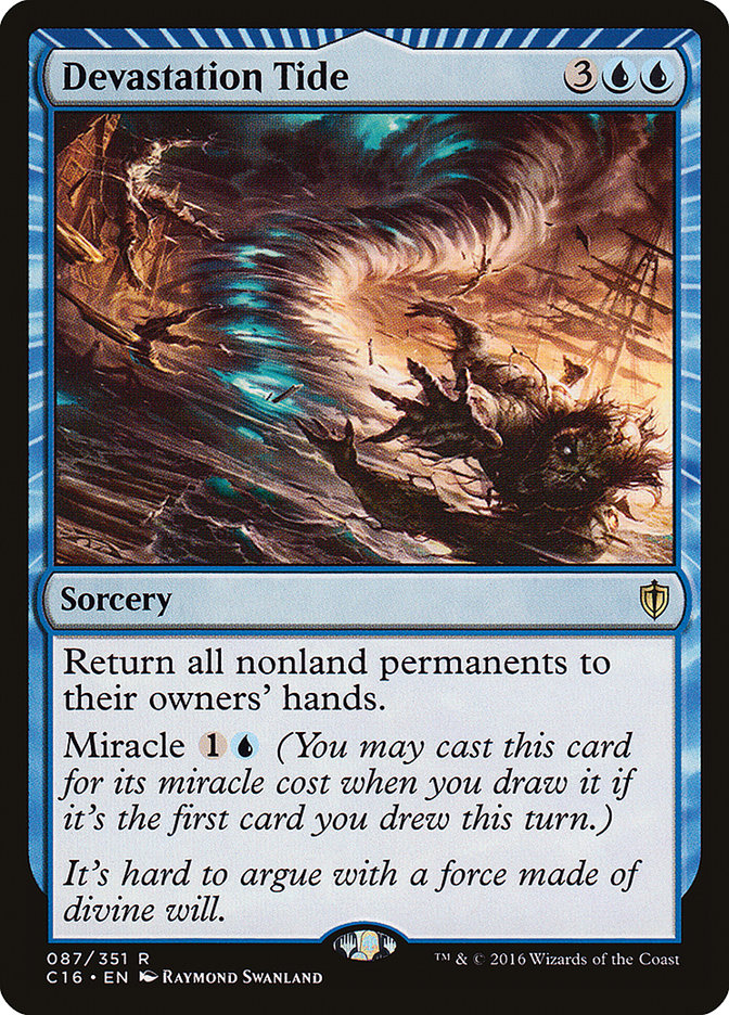 Devastation Tide [Commander 2016] | Gate City Games LLC