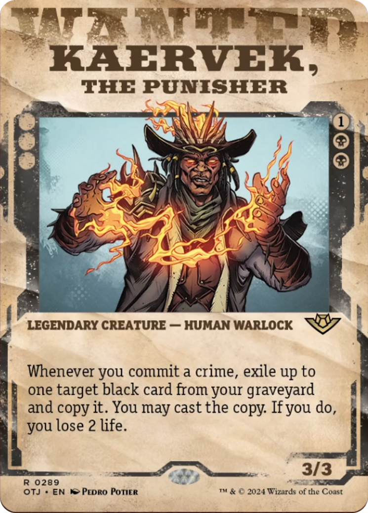 Kaervek, the Punisher (Showcase) [Outlaws of Thunder Junction] | Gate City Games LLC