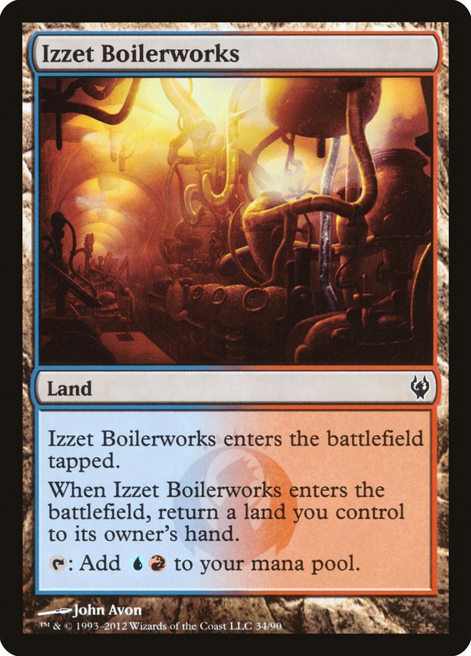 Izzet Boilerworks [Duel Decks: Izzet vs. Golgari] | Gate City Games LLC
