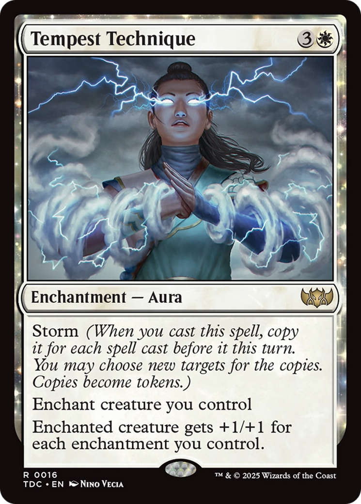 Tempest Technique [Tarkir: Dragonstorm Commander] | Gate City Games LLC