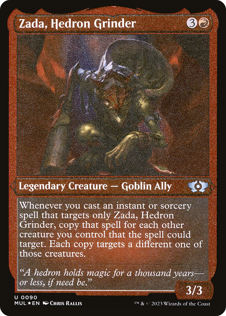 Zada, Hedron Grinder (Foil Etched) [Multiverse Legends] | Gate City Games LLC