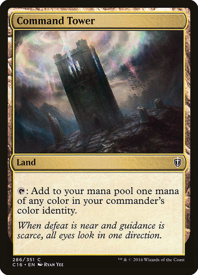 Command Tower [Commander 2016] | Gate City Games LLC