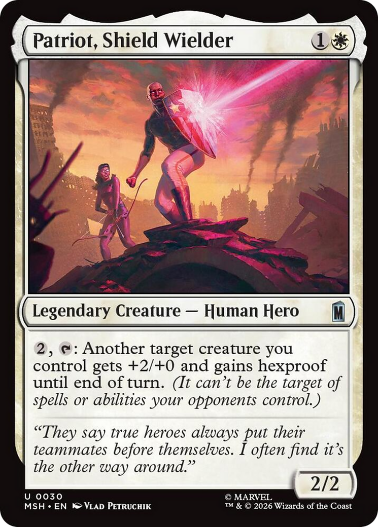Patriot, Shield Wielder [Marvel Super Heroes] | Gate City Games LLC