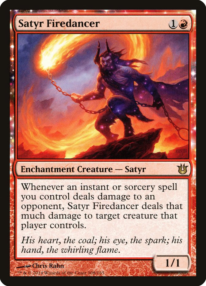 Satyr Firedancer [Born of the Gods] | Gate City Games LLC