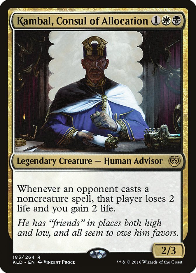 Kambal, Consul of Allocation [Kaladesh] | Gate City Games LLC