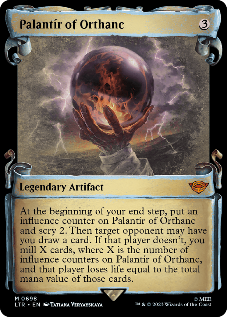 Palantir of Orthanc [The Lord of the Rings: Tales of Middle-Earth Showcase Scrolls] | Gate City Games LLC