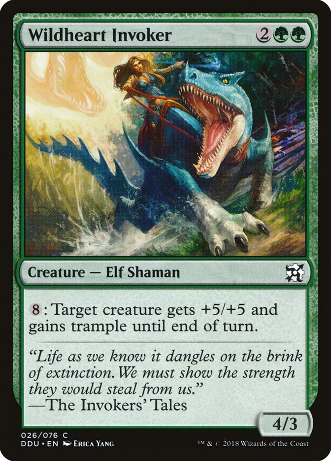 Wildheart Invoker [Duel Decks: Elves vs. Inventors] | Gate City Games LLC