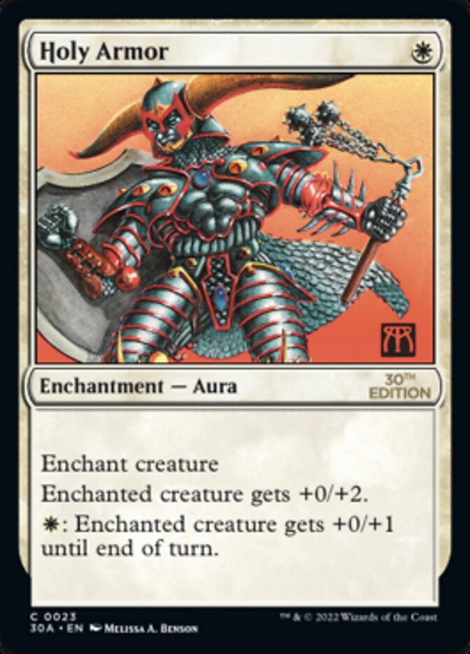 Holy Armor [30th Anniversary Edition] | Gate City Games LLC