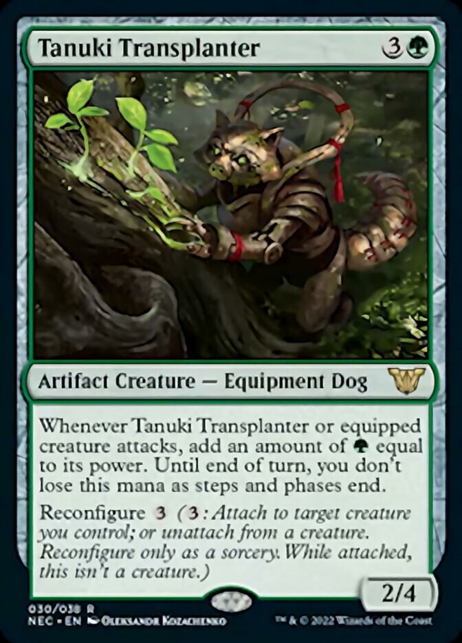 Tanuki Transplanter [Kamigawa: Neon Dynasty Commander] | Gate City Games LLC