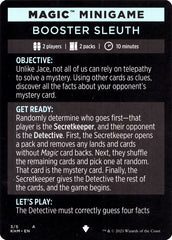 Booster Sleuth (Magic Minigame) [Kaldheim Minigame] | Gate City Games LLC