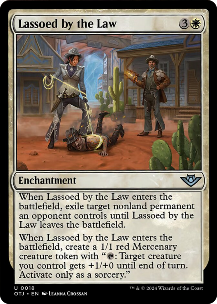 Lassoed by the Law [Outlaws of Thunder Junction] | Gate City Games LLC