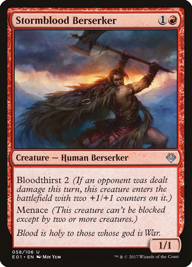 Stormblood Berserker [Archenemy: Nicol Bolas] | Gate City Games LLC