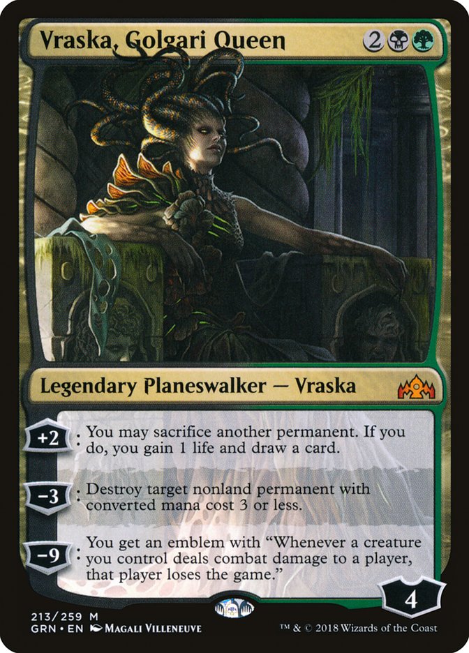 Vraska, Golgari Queen [Guilds of Ravnica] | Gate City Games LLC