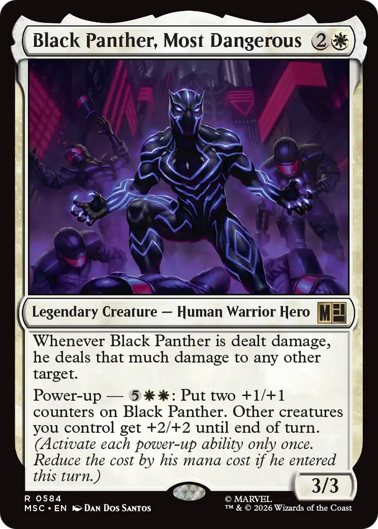 Black Panther, Most Dangerous [Marvel Super Heroes Commander] | Gate City Games LLC