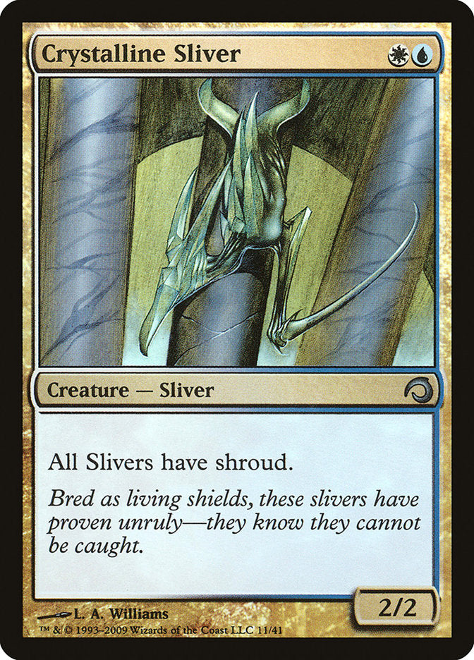 Crystalline Sliver [Premium Deck Series: Slivers] | Gate City Games LLC