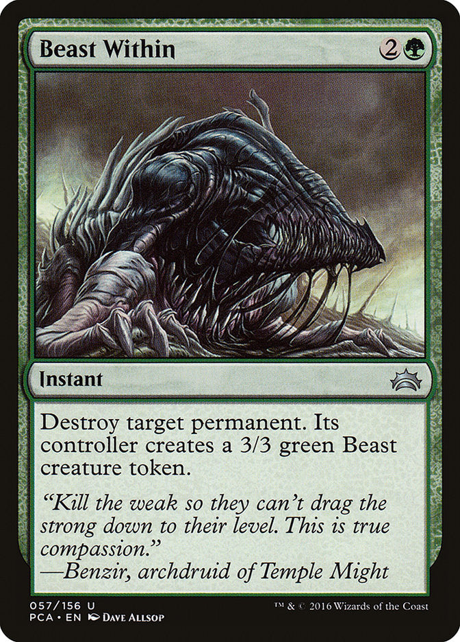 Beast Within [Planechase Anthology] | Gate City Games LLC