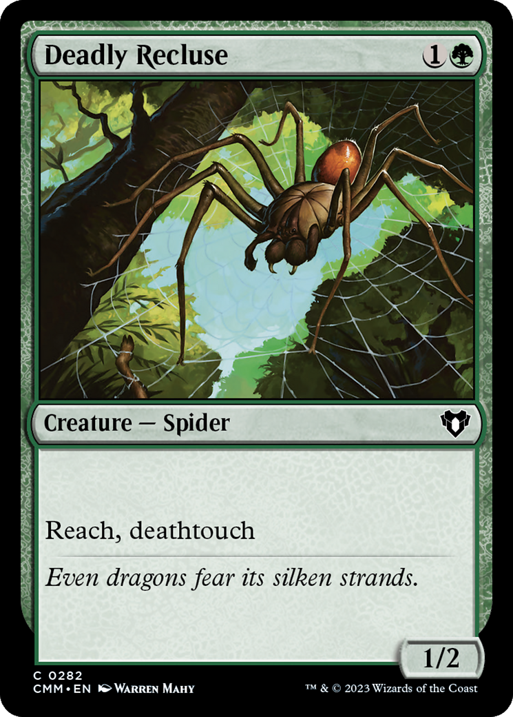 Deadly Recluse [Commander Masters] | Gate City Games LLC