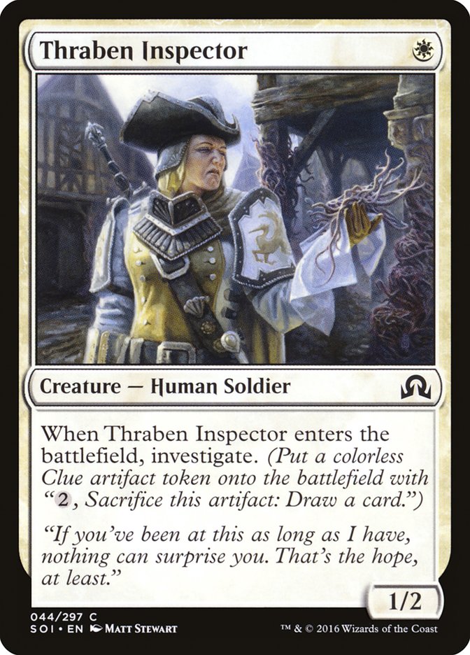 Thraben Inspector [Shadows over Innistrad] | Gate City Games LLC